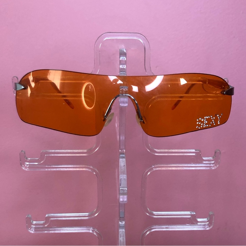Vintage 90s rhinestone sexy sunglassses